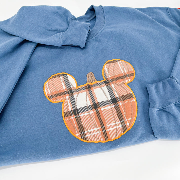 Plaid Pumpkin Crew