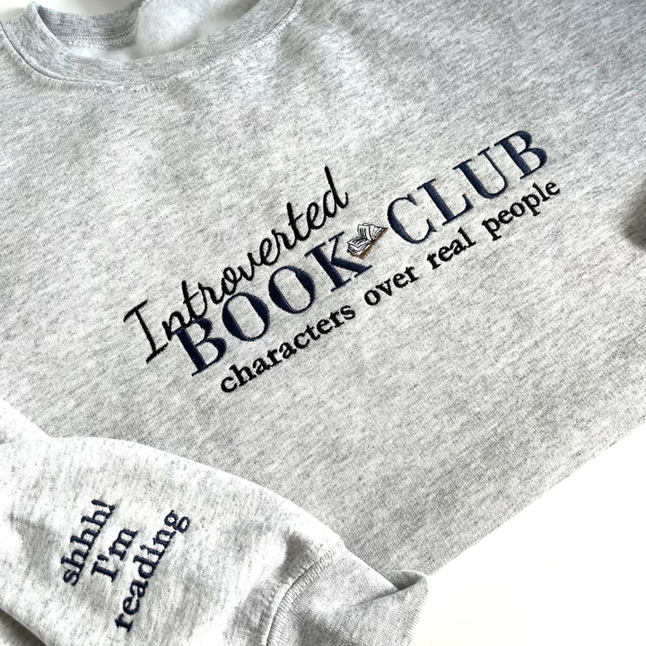 Introvert Book Club (multiple styles)