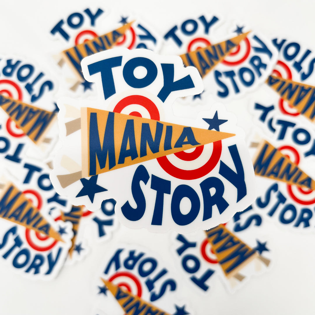 Mania Sticker 3.0" x 2.7"