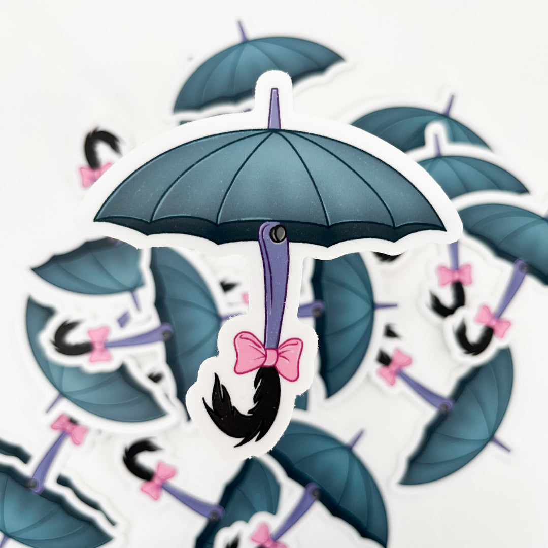 Umbrella Sticker 3.0" x 3.0"