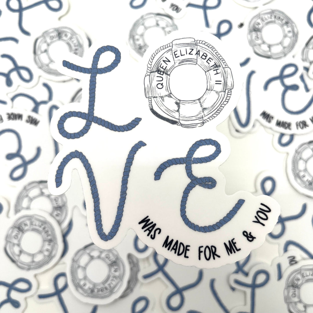 LOVE Sticker 3.7" x 4.0"