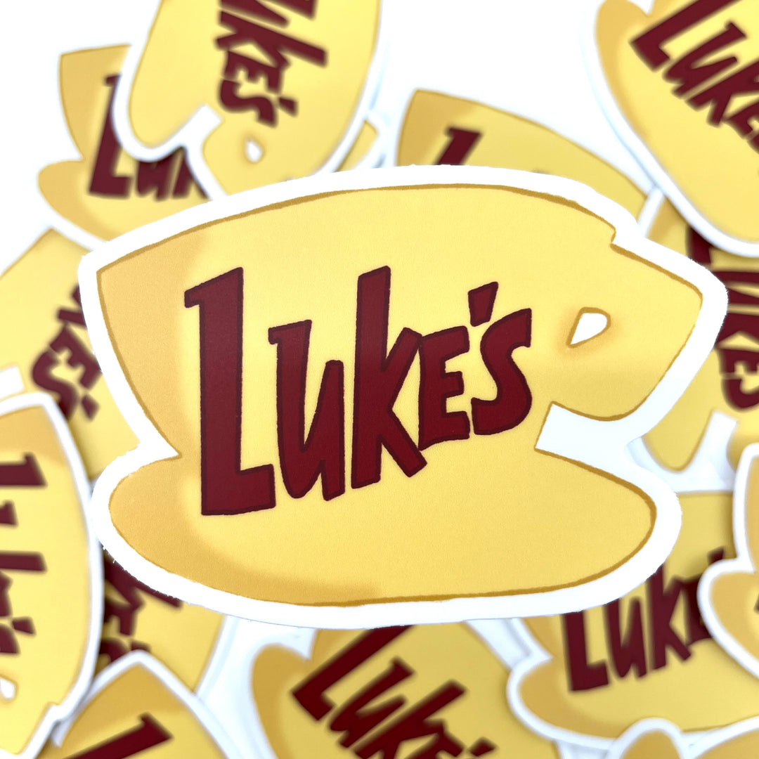 Luke's Sticker 4.0" x 2.9"