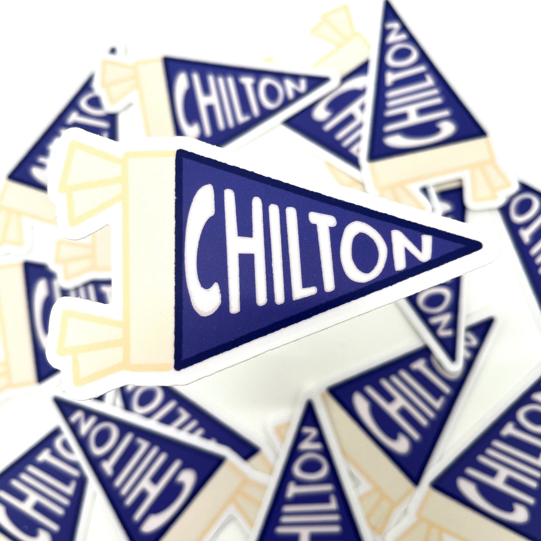 Chilton Sticker 4.0" x 2.4"